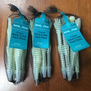 Halloween Spooky Village Glow in the Dark Pens